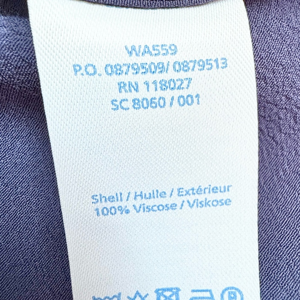 Boden Blue Pleated Blouse with Classic Style - Picture 11 of 11